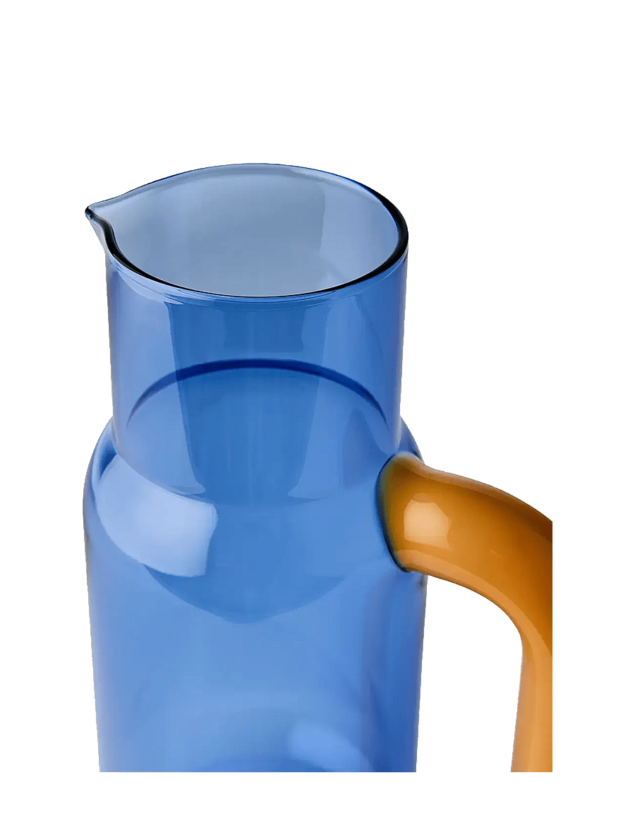 Studio About - PITCHER - wasserkannen & karaffen - blue/milky amber - 1