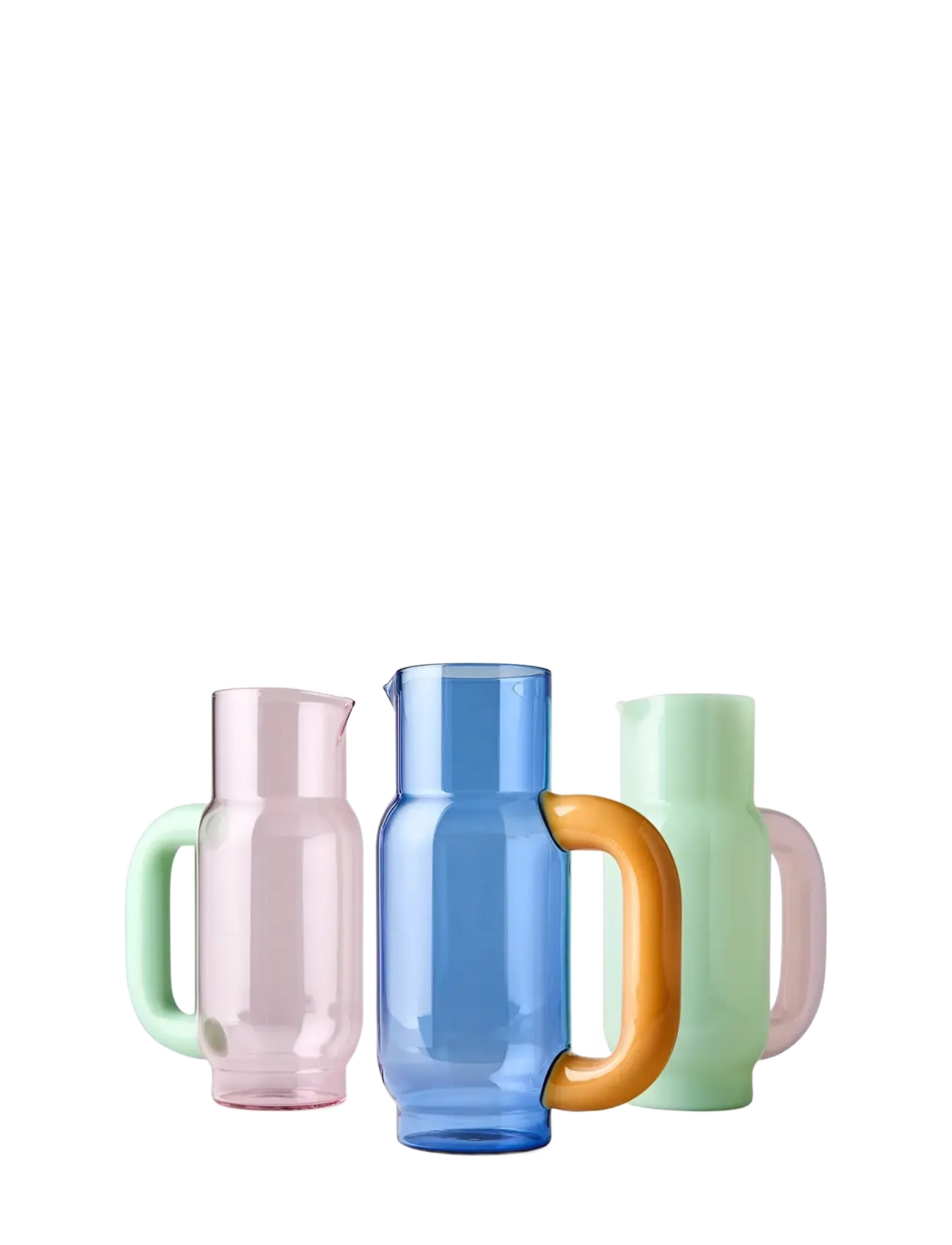 Studio About - PITCHER - water jugs & carafes - rose/milky jade - 2