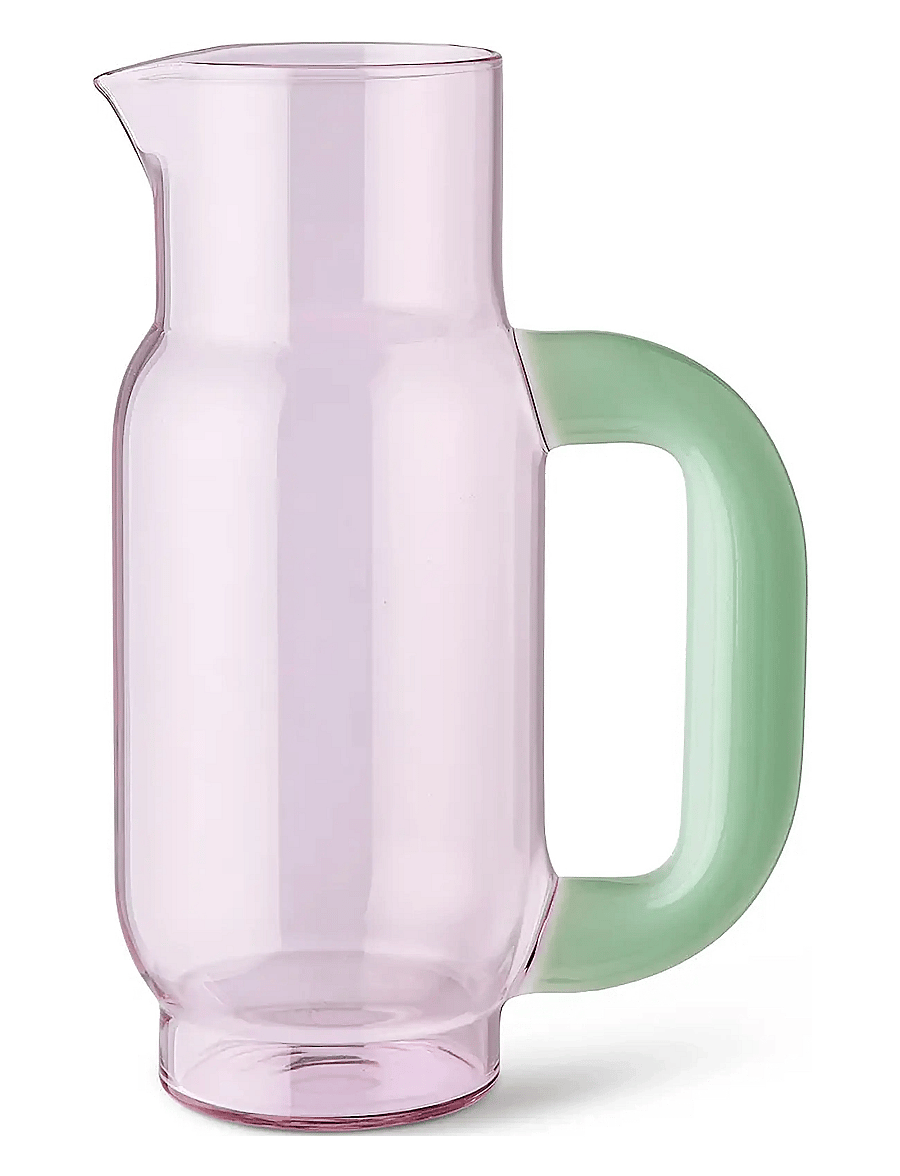 Studio About - PITCHER - wasserkannen & karaffen - milky jade/ milky rose - 0