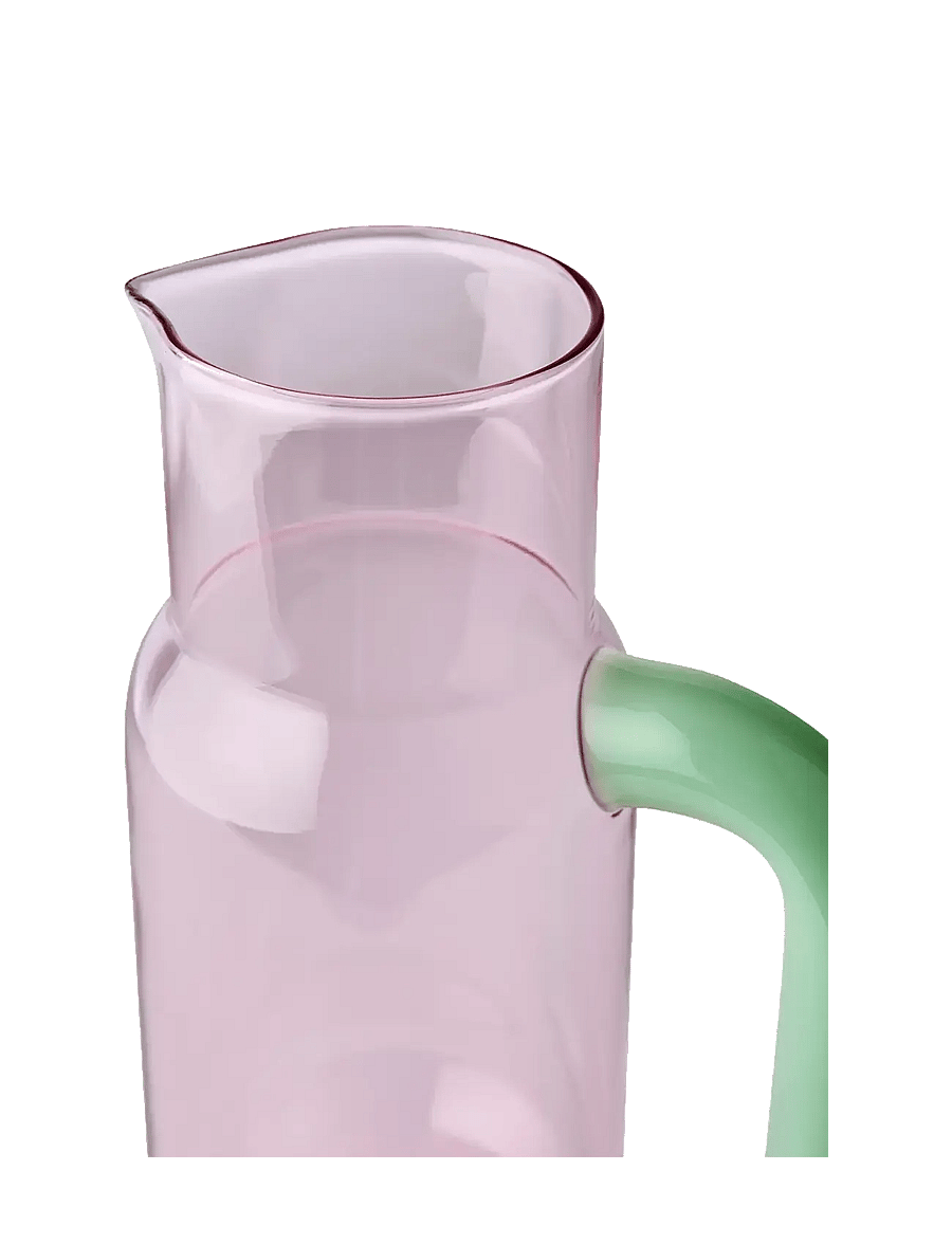 Studio About - PITCHER - wasserkannen & karaffen - milky jade/ milky rose - 1