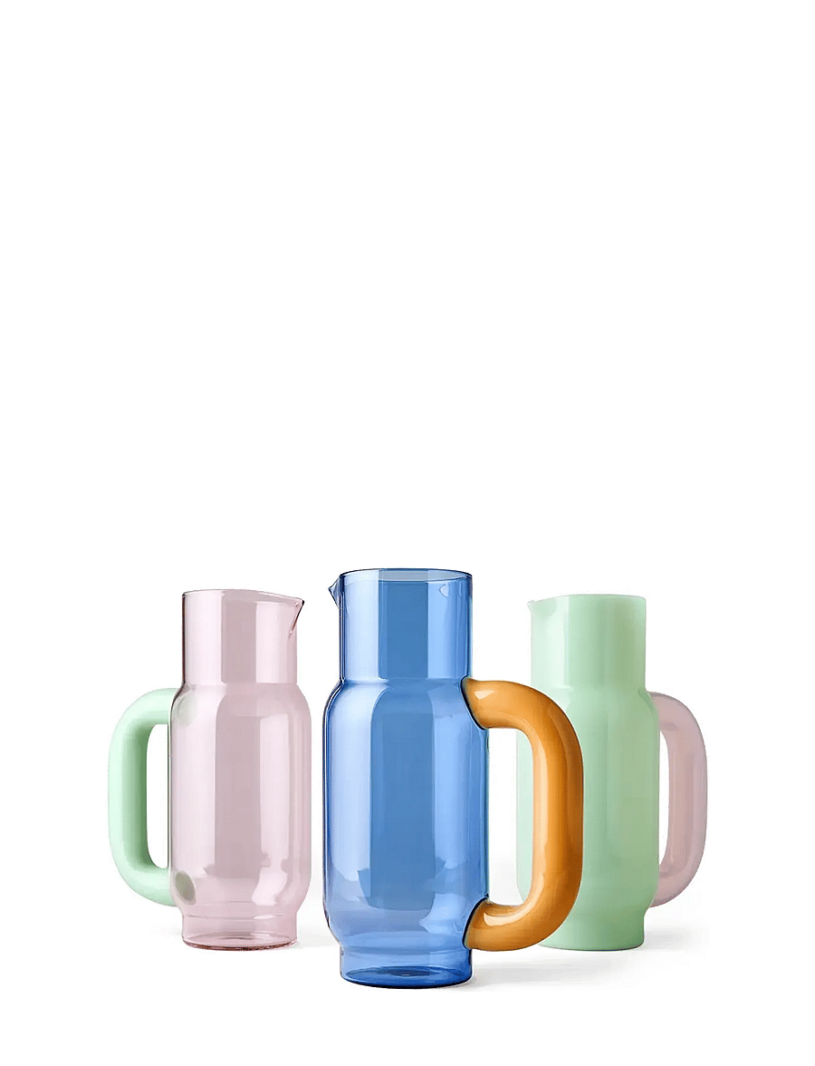 Studio About - PITCHER - wasserkannen & karaffen - milky jade/ milky rose - 2