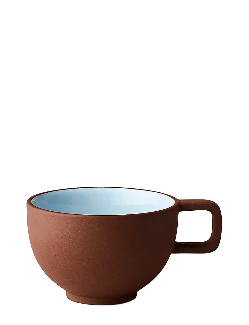 Studio About - CLAYWARE, COFFEE CUP, 2 PCS - die niedrigsten preise - terracotta/blue - 0