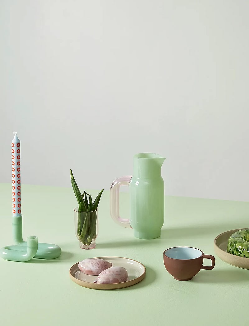 Studio About - CLAYWARE, COFFEE CUP, 2 PCS - die niedrigsten preise - terracotta/blue - 4