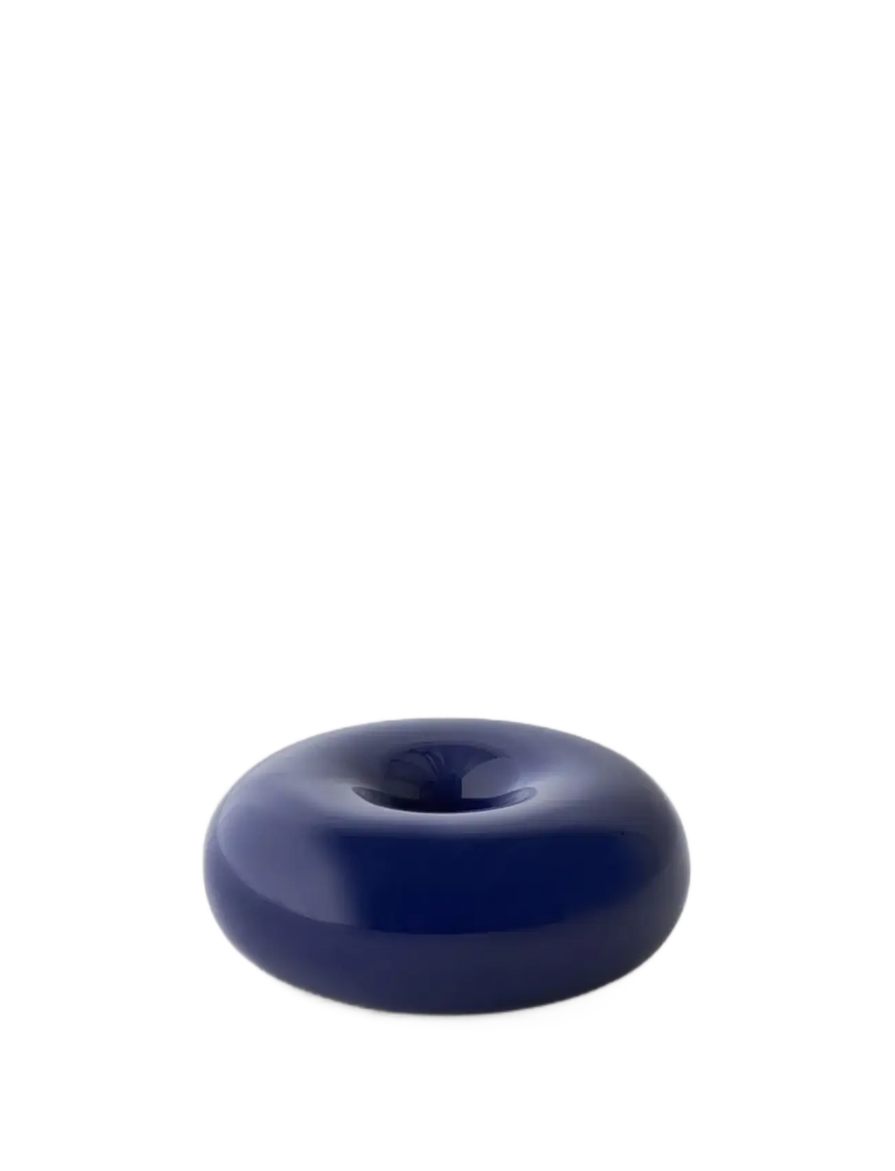 Studio About BOB CANDLE HOLDER, SMALL, DARK BLUE - Lysestager - DARK BLUE / navy