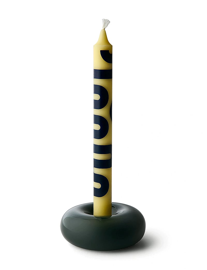 Studio About - BOB CANDLE HOLDER, SMALL, DARK GREEN - kerzenständer - dark green - 1