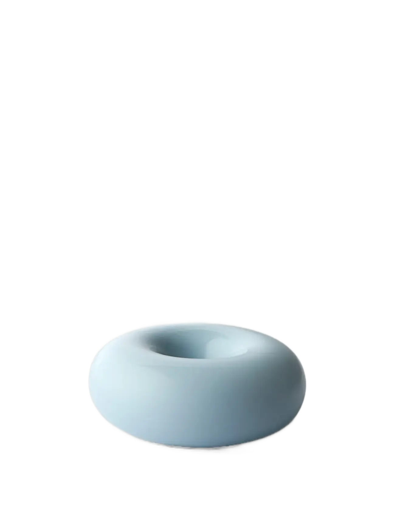 BOB CANDLE HOLDER, SMALL, LIGHT BLUE - LIGHT BLUE