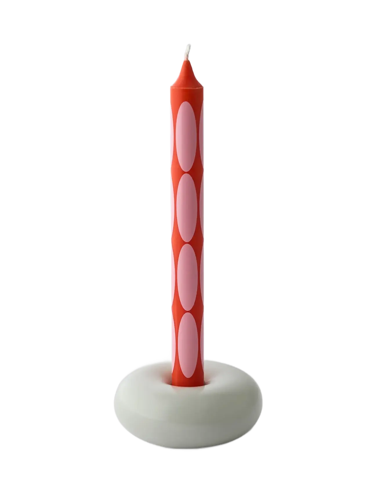 Studio About - BOB CANDLE HOLDER, SMALL, LIGHT GREY - lysestager - light grey - 2