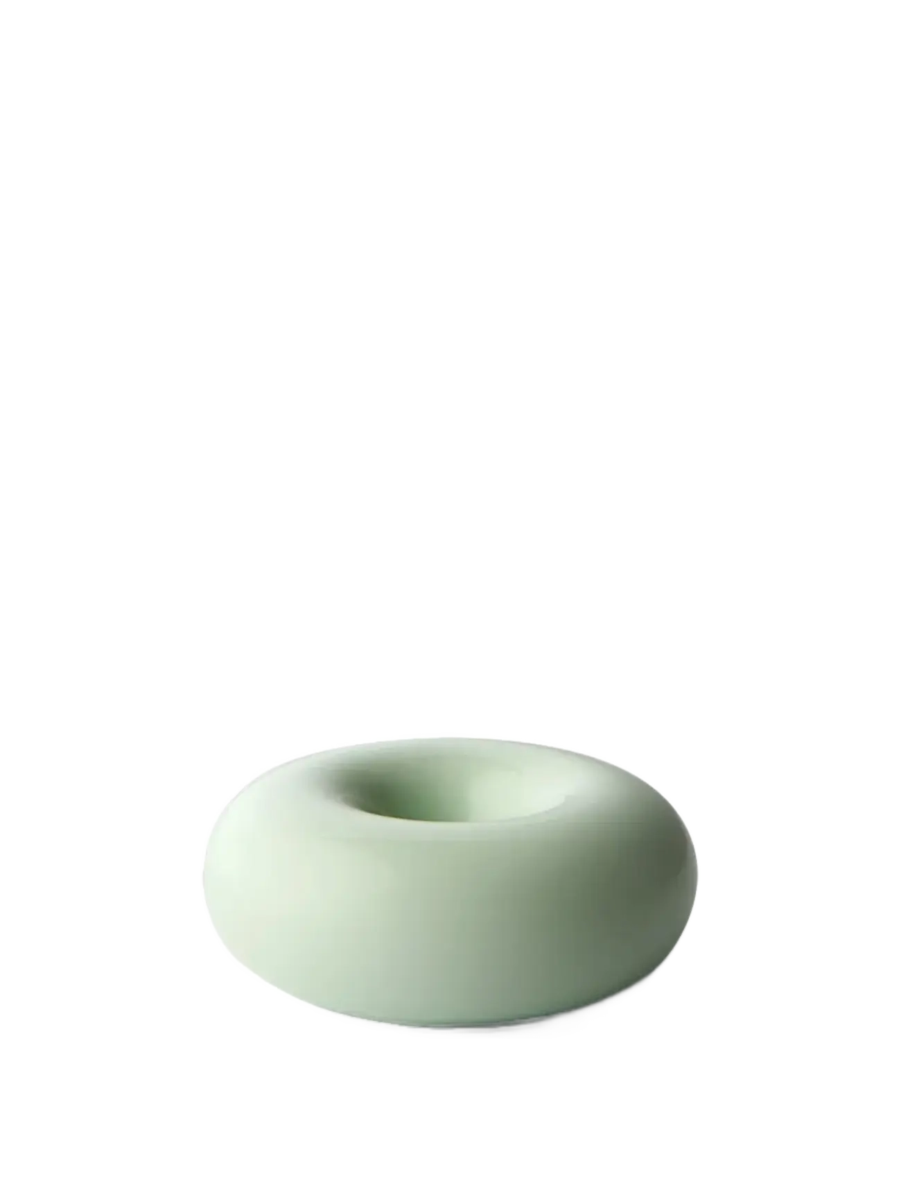 Studio About Bob Candle Holder, Small, Mint, Lysestage, Grøn, Str: Ø 10.5 CM