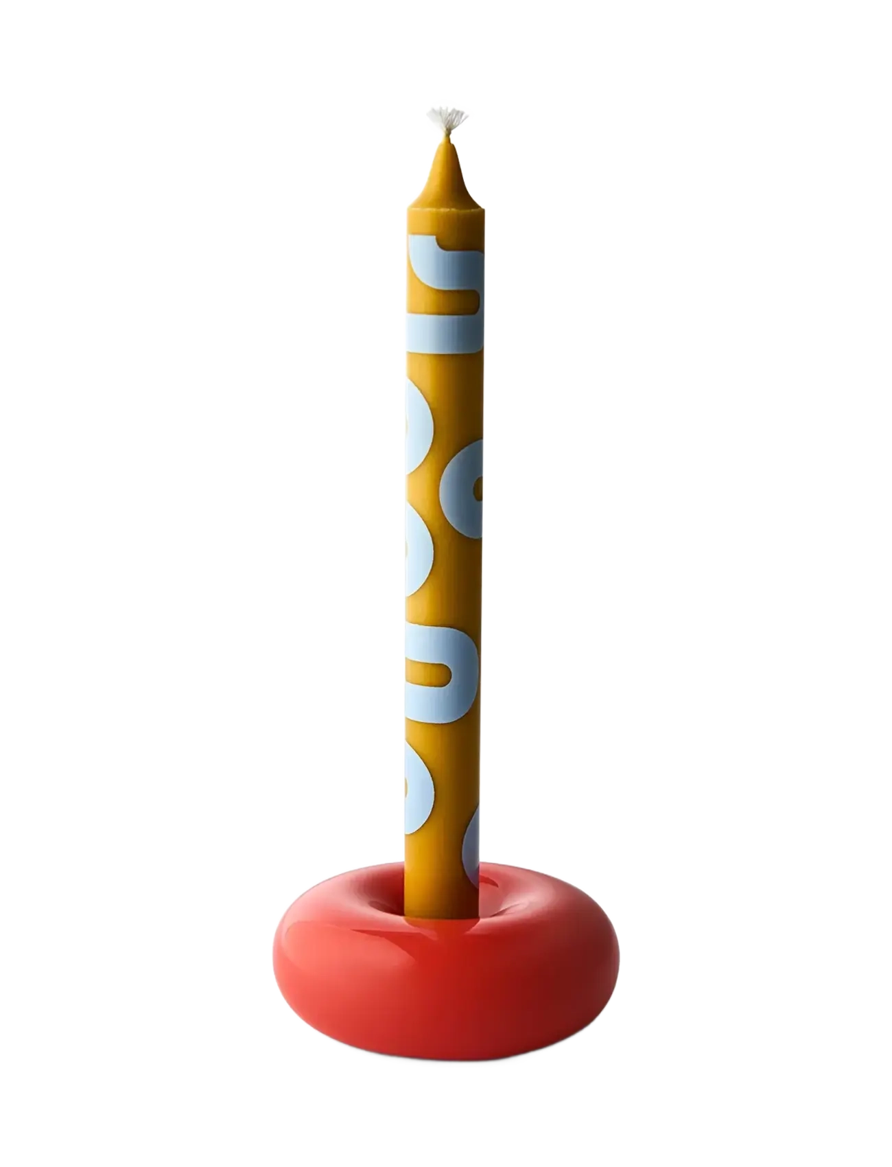 Studio About - BOB CANDLE HOLDER, SMALL, RED - madalaimad hinnad - red - 1