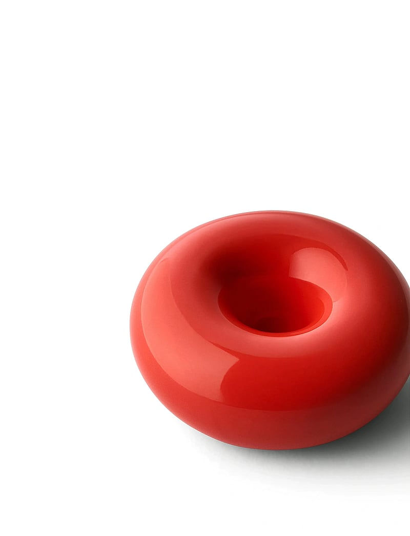 Studio About - BOB CANDLE HOLDER, SMALL, RED - kerzenständer - red - 2