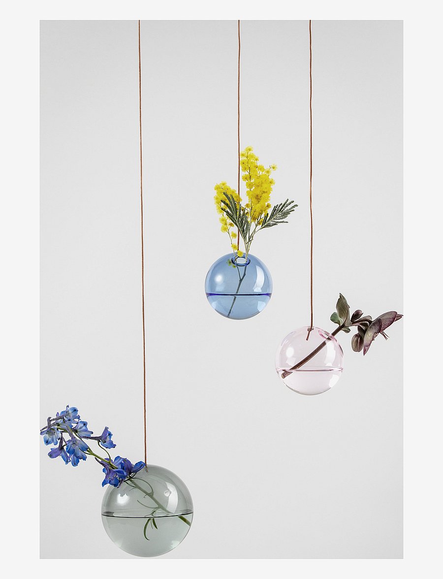 Studio About - HANGING FLOWER BUBBLE - vaasid - smoke - 2