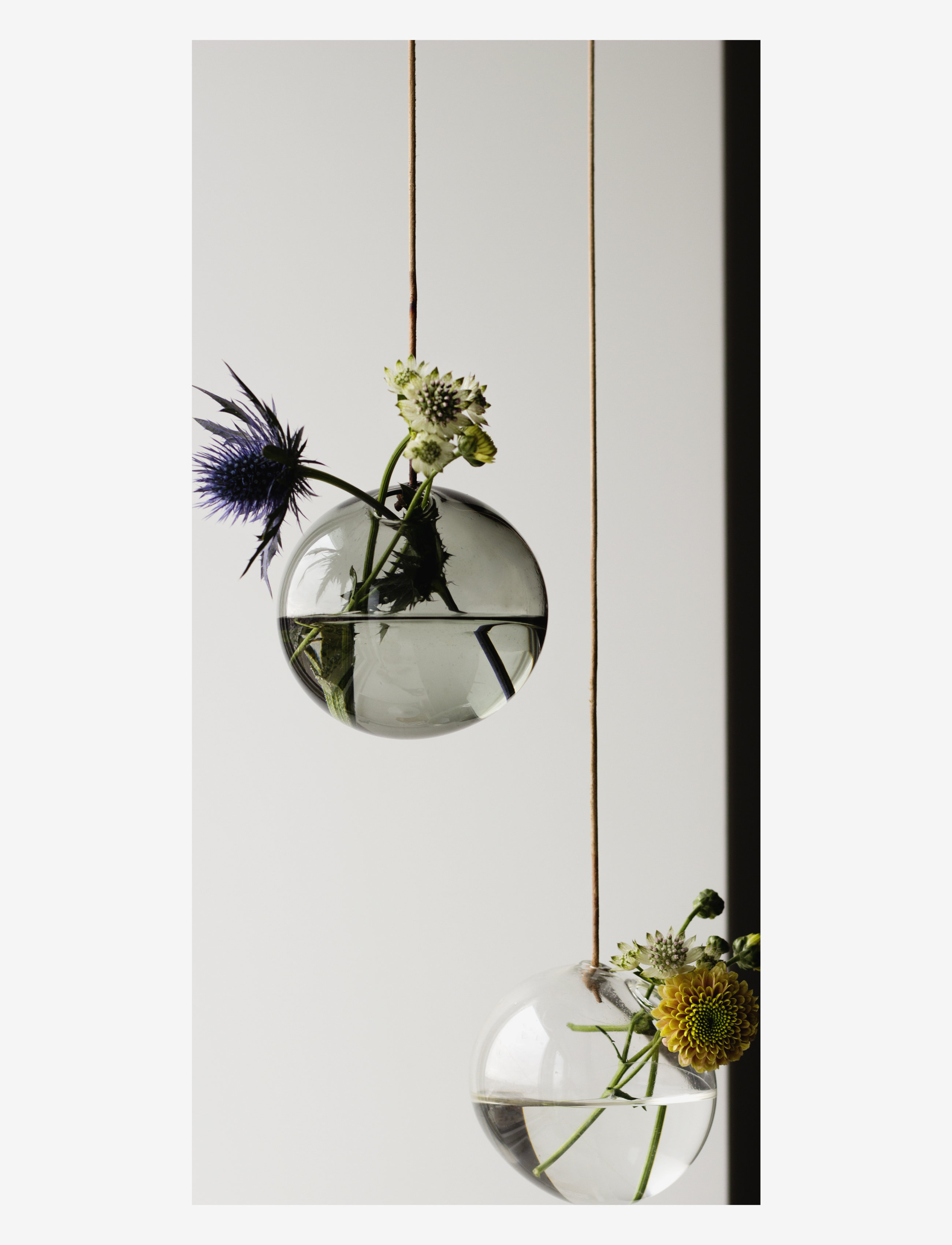 Studio About - HANGING FLOWER BUBBLE - födelsedagspresenter - smoke - 3