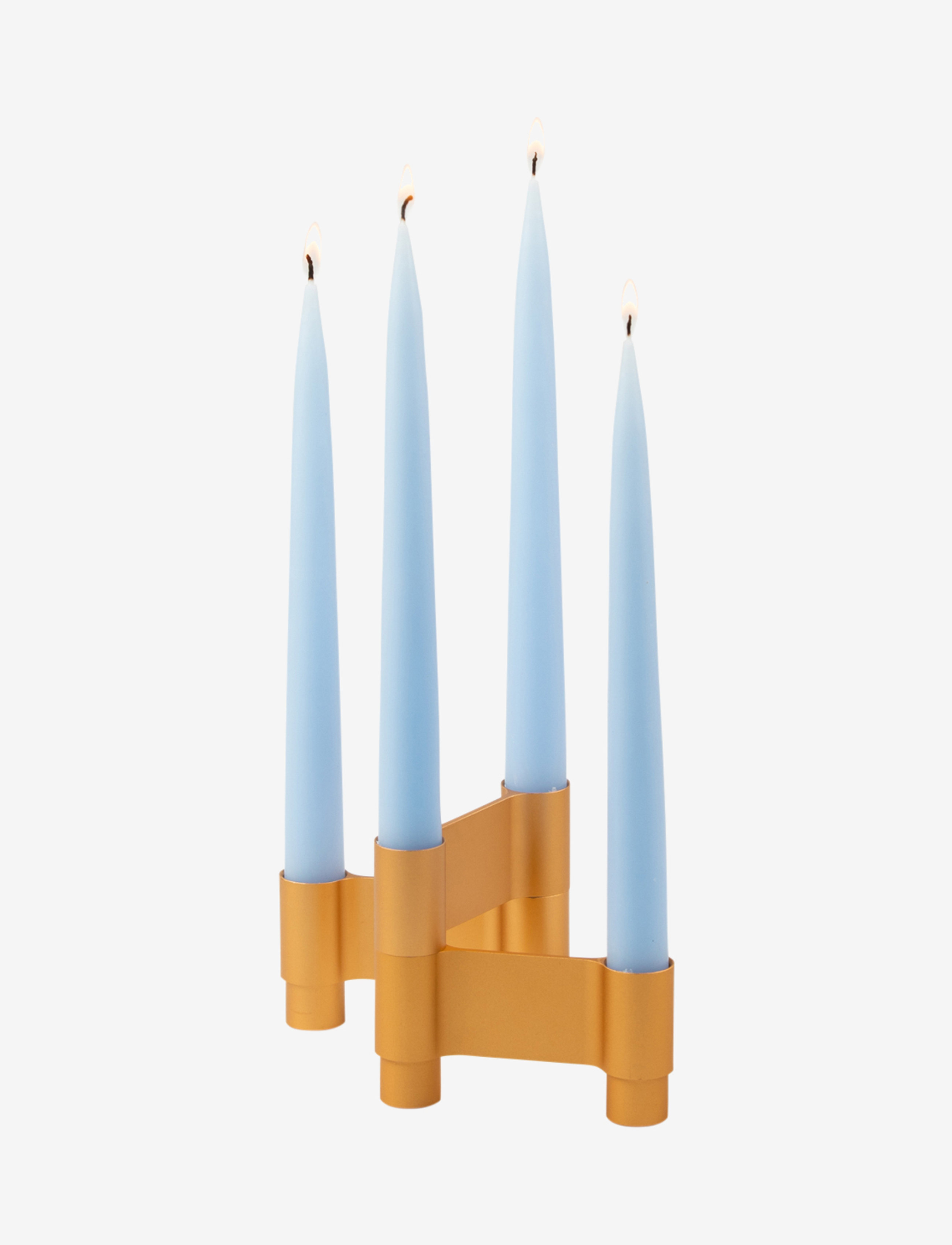 LINK, CANDLE HOLDER - GOLD