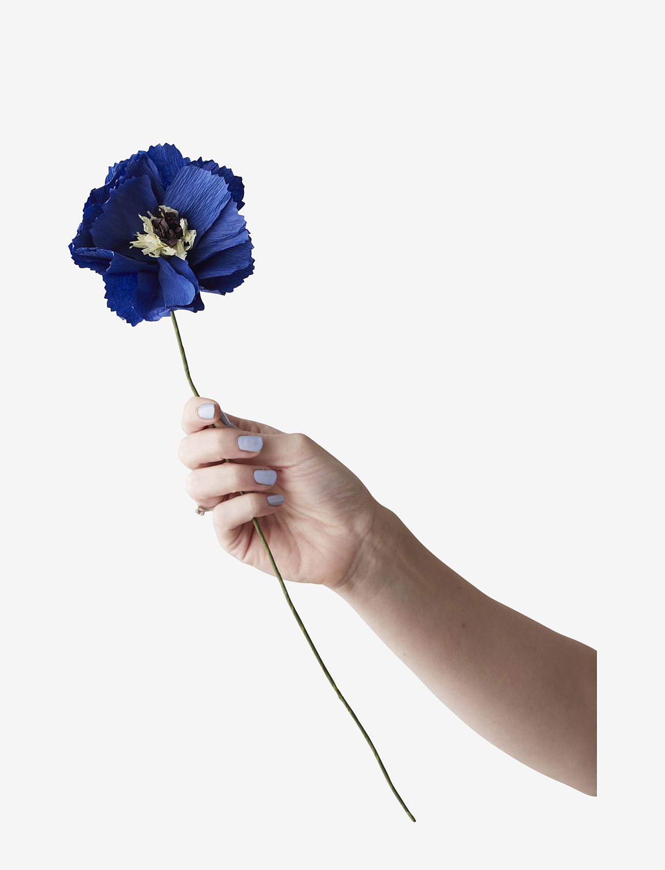 STUDIO ABOUT Paper Flower Blau - L:42CM - Unisex