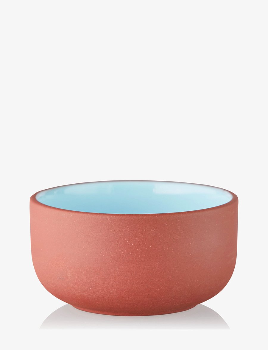 Studio About - BOWL, MEDIUM - müslischalen - terracotta/blue - 1