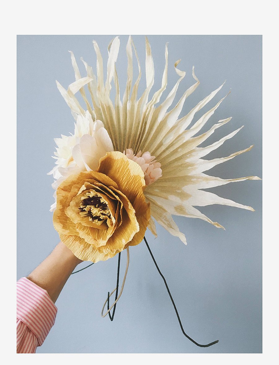 Studio About - PAPER FLOWER - madalaimad hinnad - ochra - 4