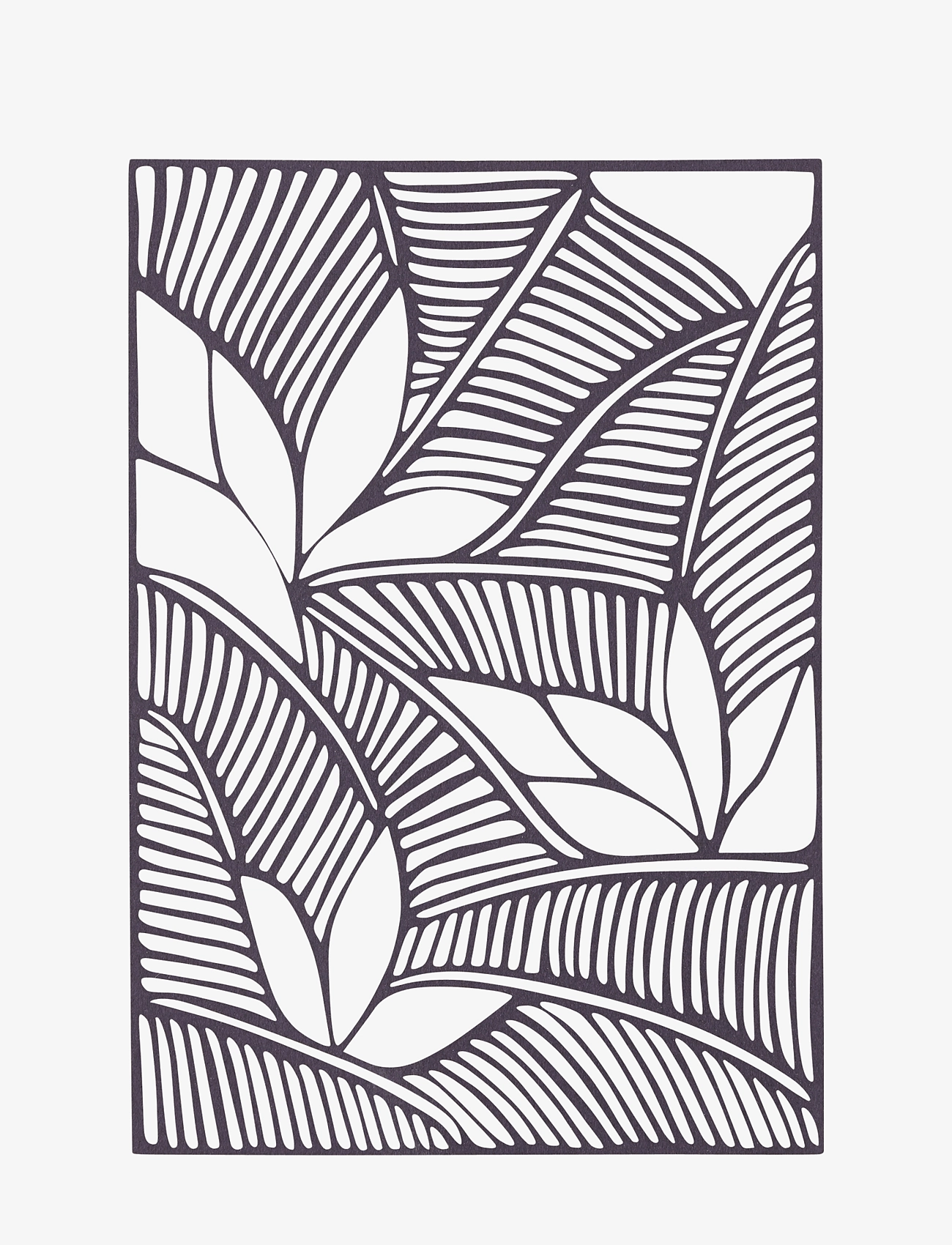 STUDIO ABOUT Papercut, A5, Organic, Rectangle Lila - 14.8X21CM - Unisex
