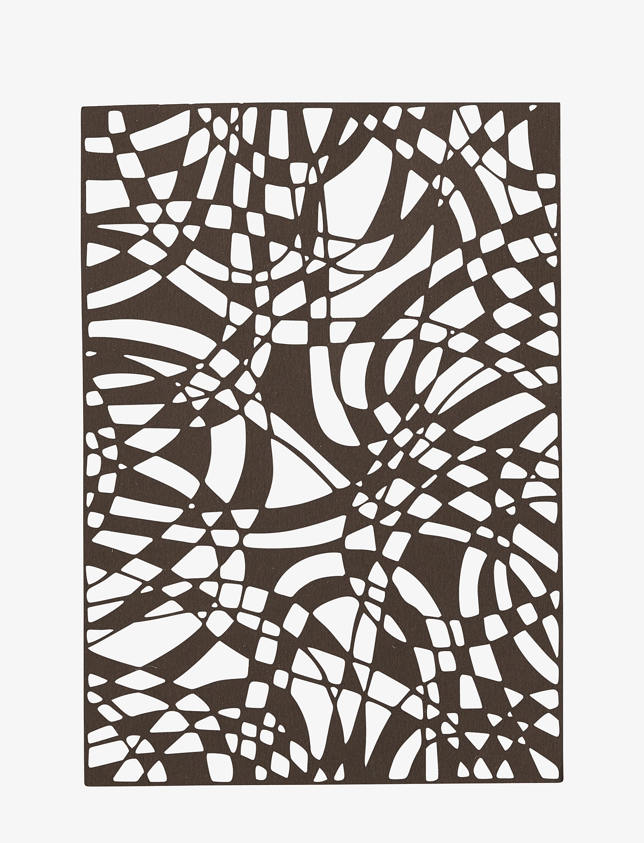 STUDIO ABOUT Papercut, A5, Geometric, Rectangle Braun - 14.8X21CM - Unisex