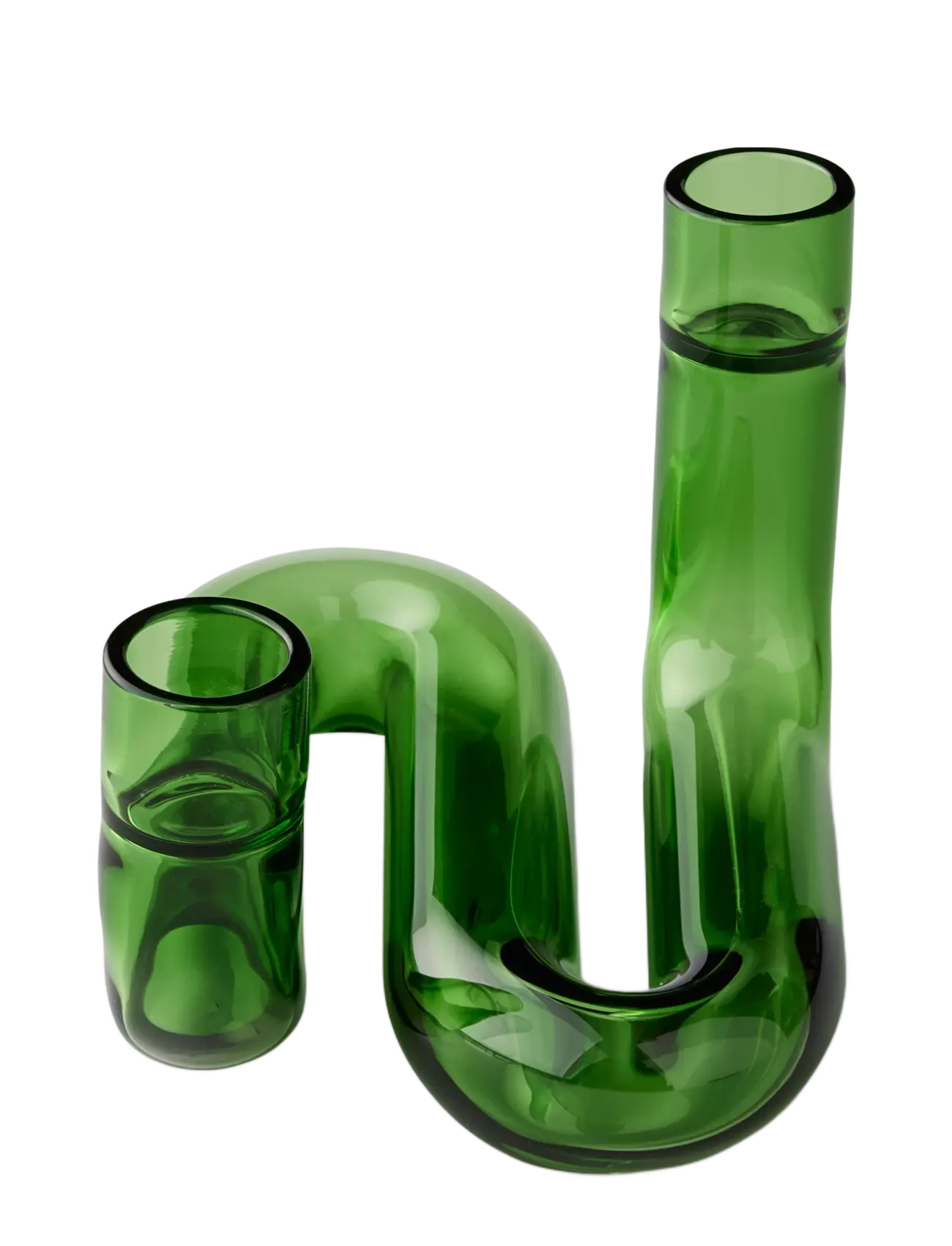 Studio About - WAVE - kerzenständer - green - 2