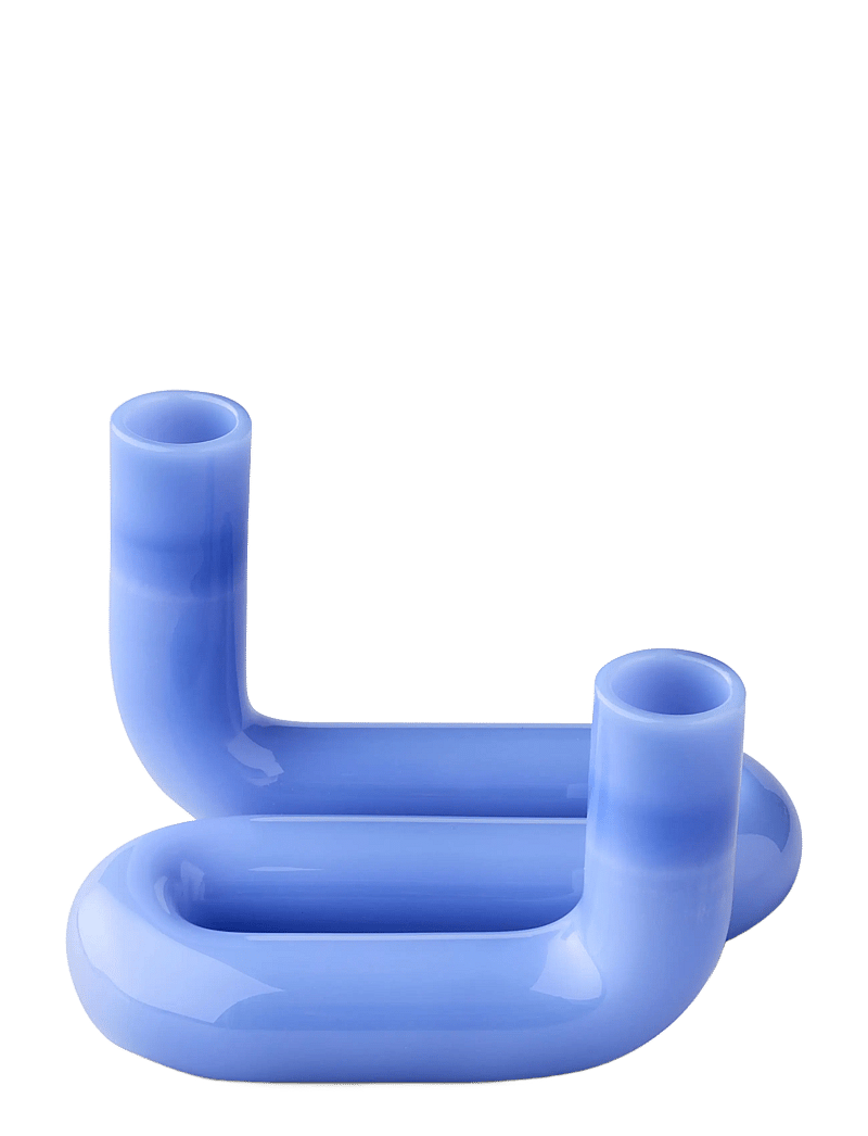 Studio About - WAVE - kerzenständer - milk blue - 2