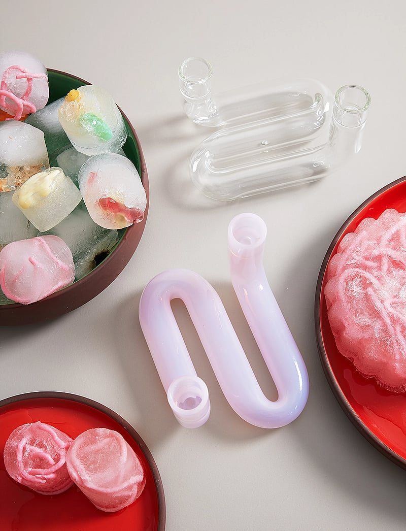 Studio About - WAVE - kerzenständer - clear - 3