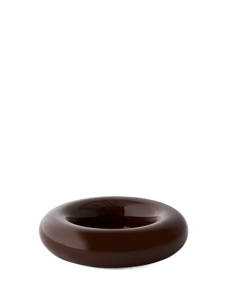 Studio About - BOB CANDLE HOLDER, LARGE, BROWN - nach preis einkaufen - brown - 1