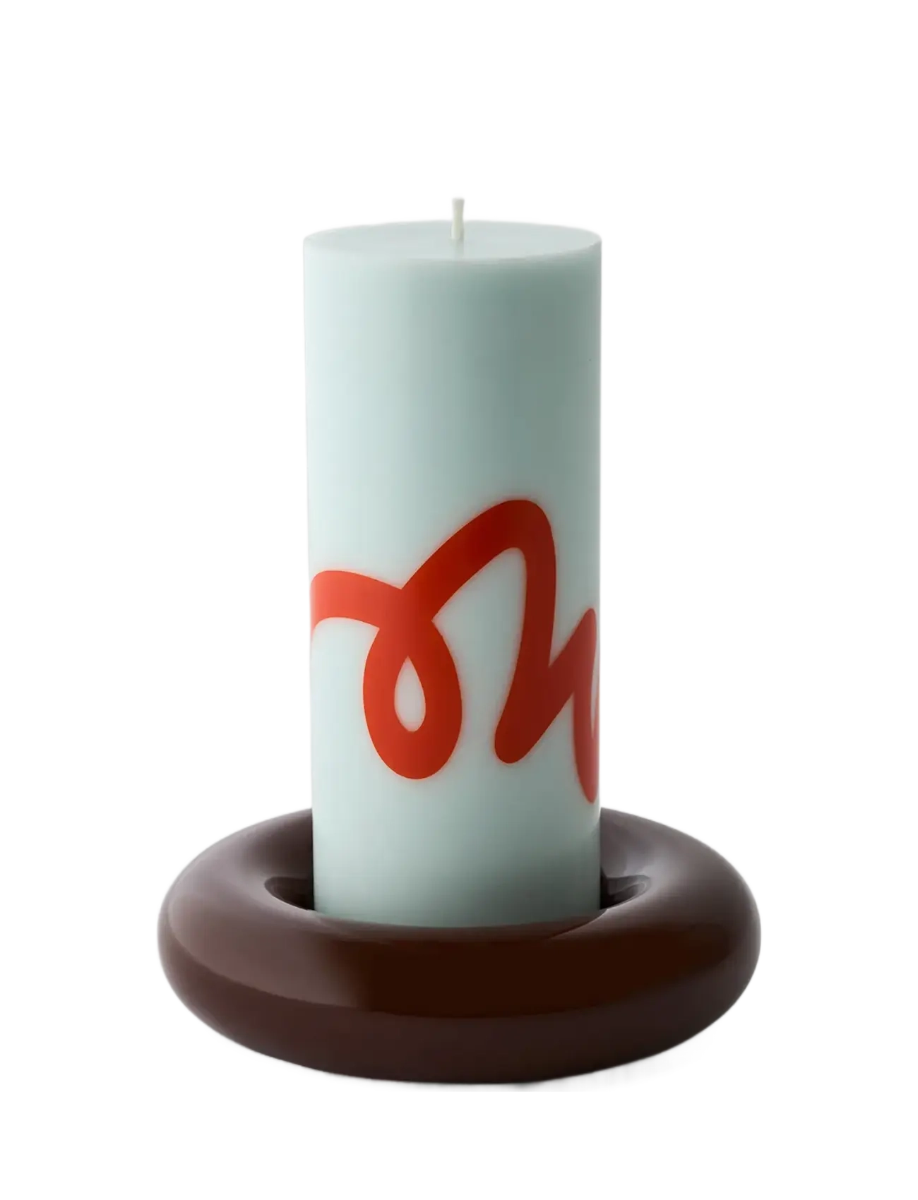 Studio About - BOB CANDLE HOLDER, LARGE, BROWN - køb efter pris - brown - 2