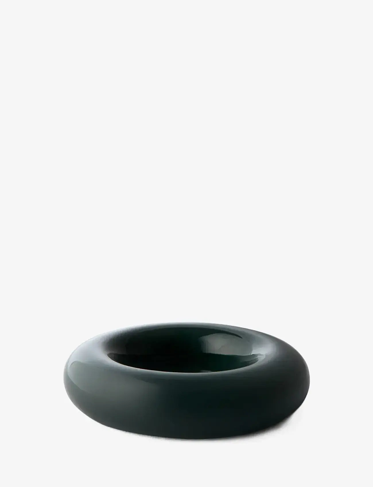Studio About - BOB CANDLE HOLDER, LARGE, DARK GREEN - kerzenständer - dark green - 0