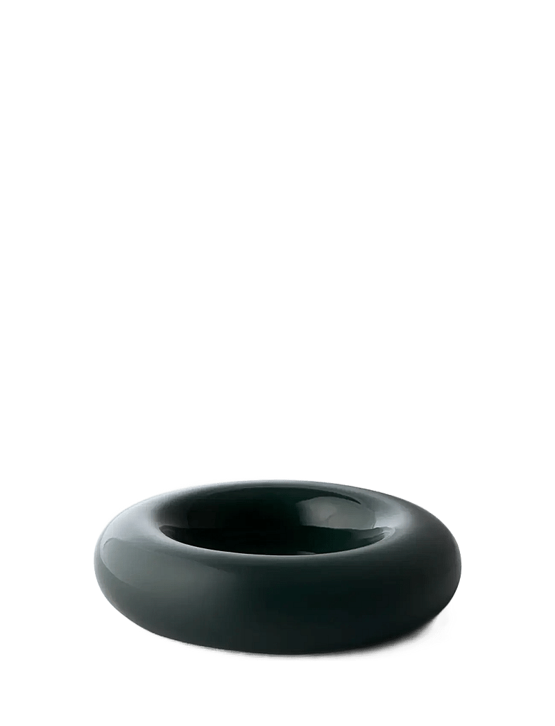 Studio About - BOB CANDLE HOLDER, LARGE, DARK GREEN - kerzenständer - dark green - 0