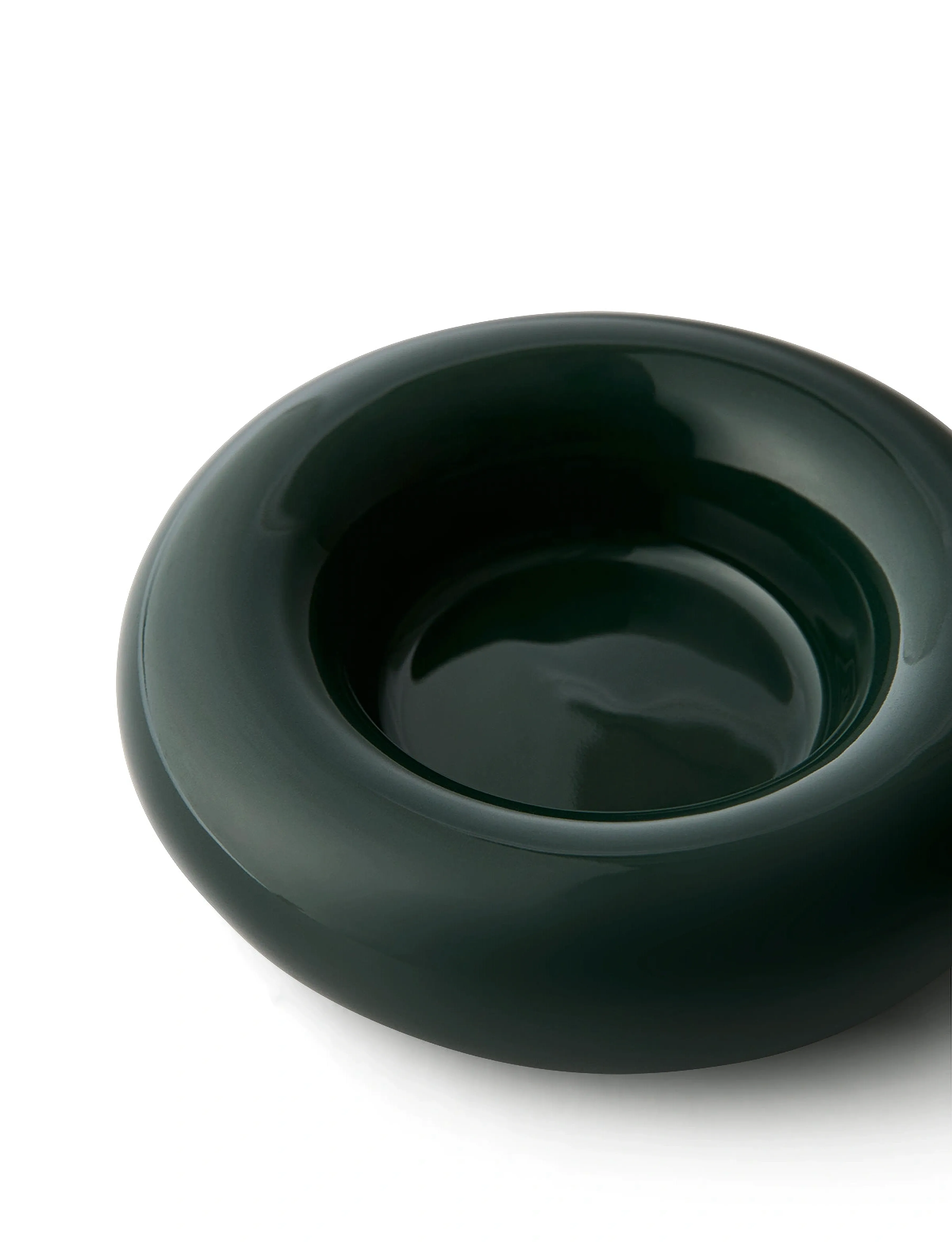 Studio About - BOB CANDLE HOLDER, LARGE, DARK GREEN - nach preis einkaufen - dark green - 2