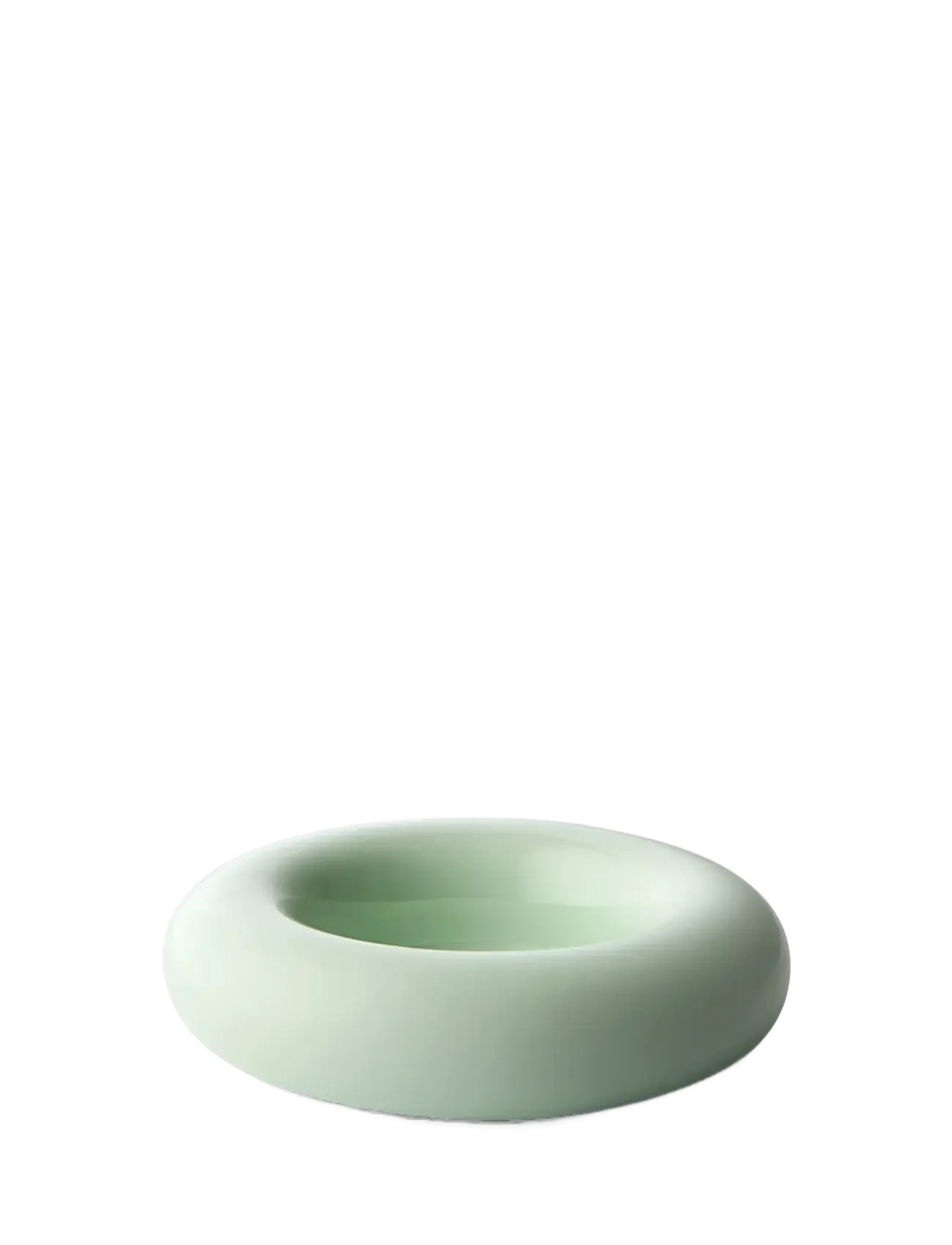 Studio About Bob Candle Holder, Large, Mint, Lysestage, Grøn, Str: Ø 16 CM