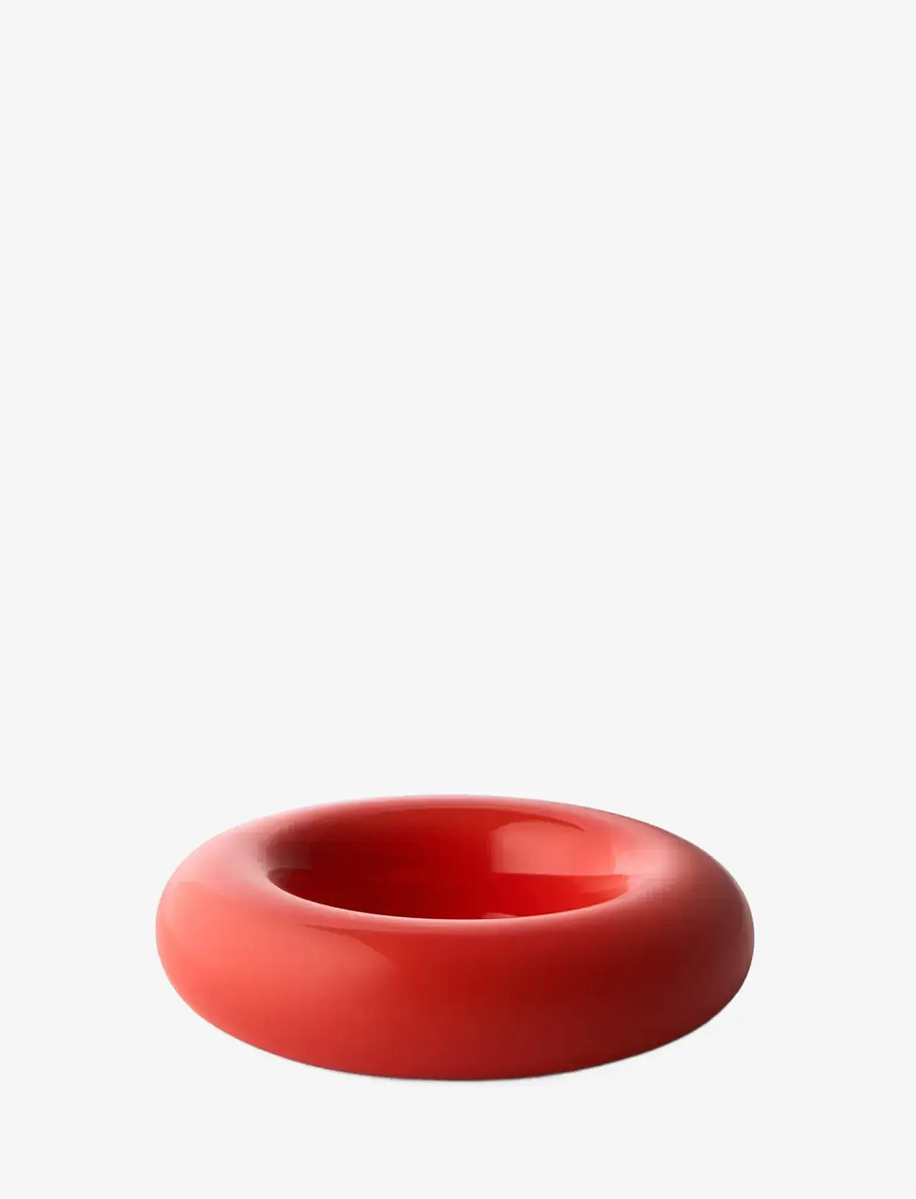 Studio About - BOB CANDLE HOLDER, LARGE, RED - laveste priser - red - 0