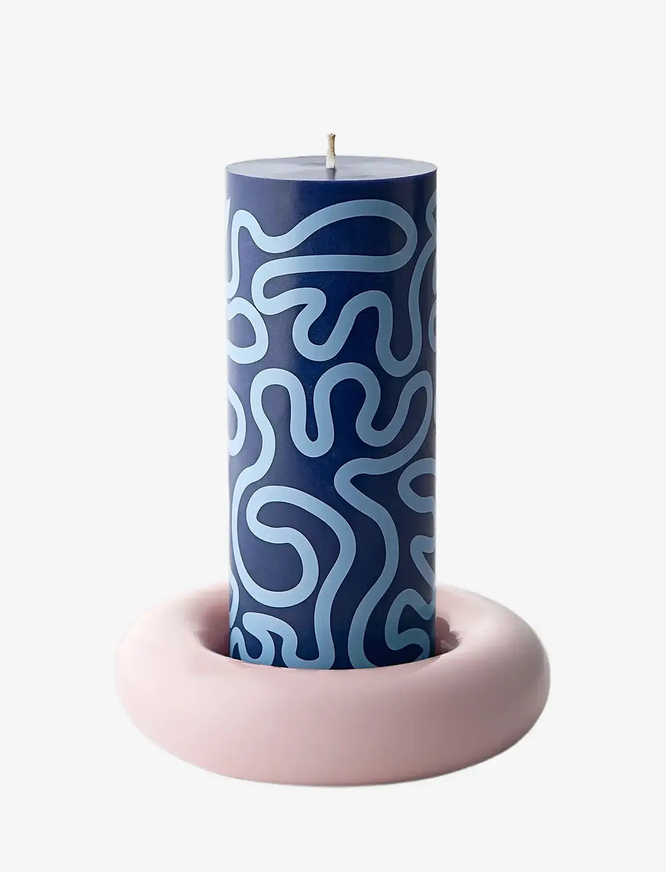 Studio About - BOB CANDLE HOLDER, LARGE, ROSE - lysestager - rose - 2