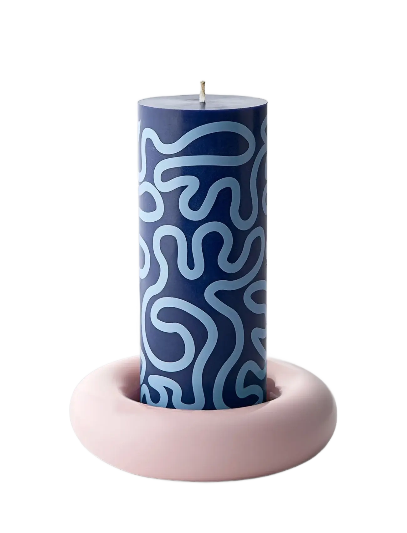 Studio About - BOB CANDLE HOLDER, LARGE, ROSE - rose - 2