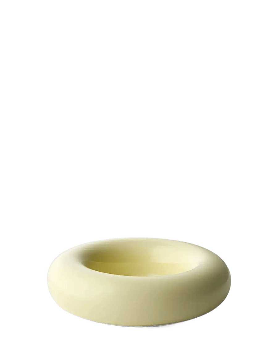 Studio About - BOB CANDLE HOLDER, LARGE, YELLOW - kerzenständer - yellow - 1