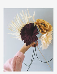 Studio About - PAPER FLOWER, GRAND DAHLIA - de laveste prisene - aubergine - 4