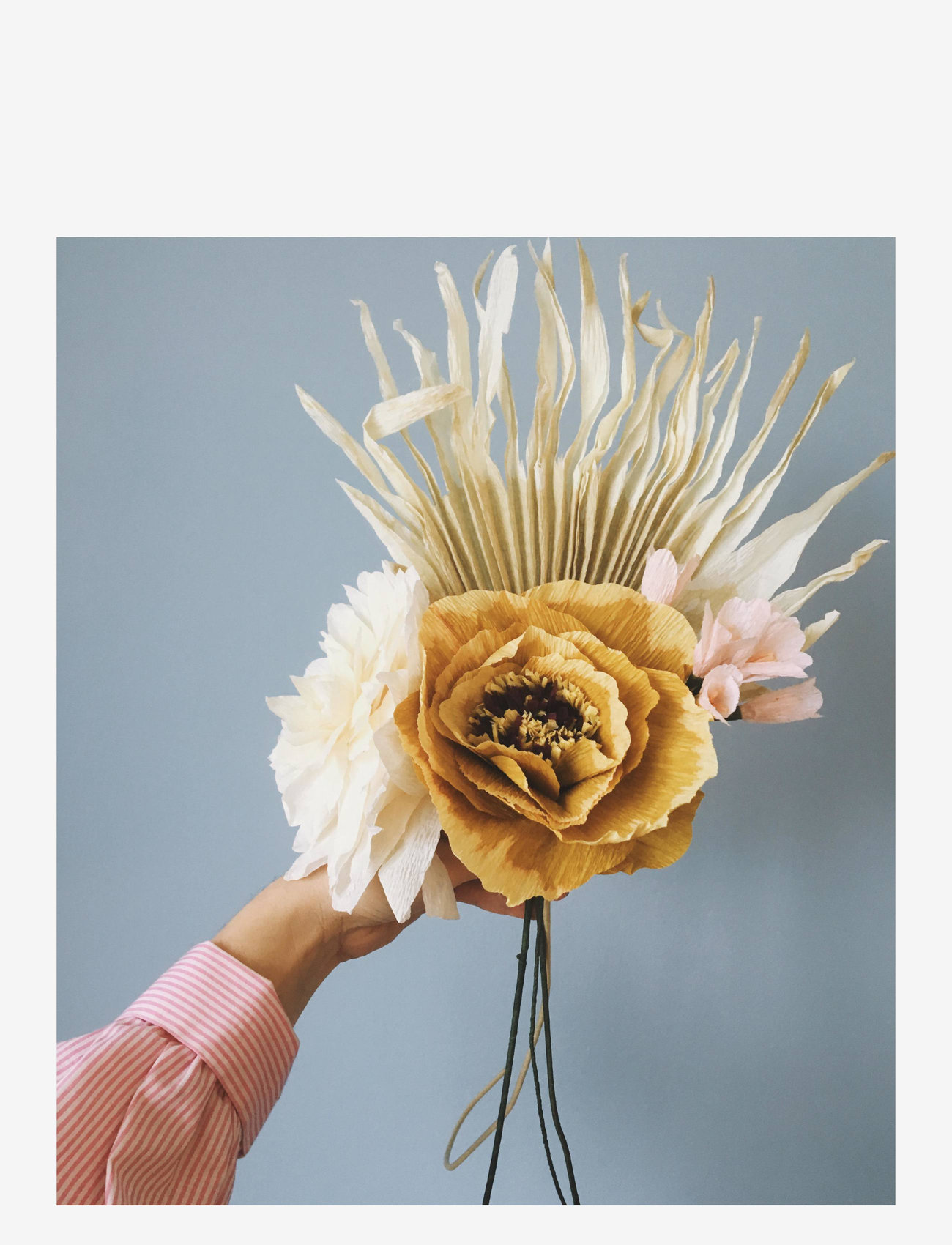 Studio About - PAPER FLOWER - køb efter pris - sand - 3