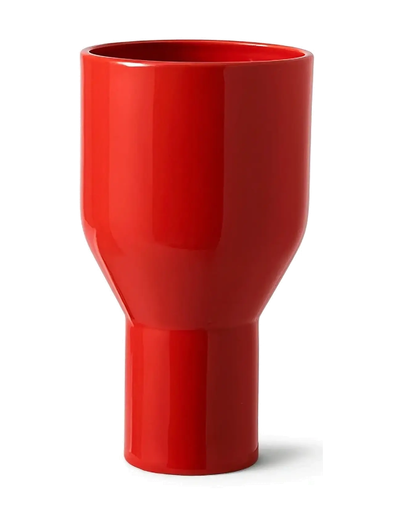 STUDIO ABOUT Vase, Flowershade Rot - Ø 16 CM - Unisex