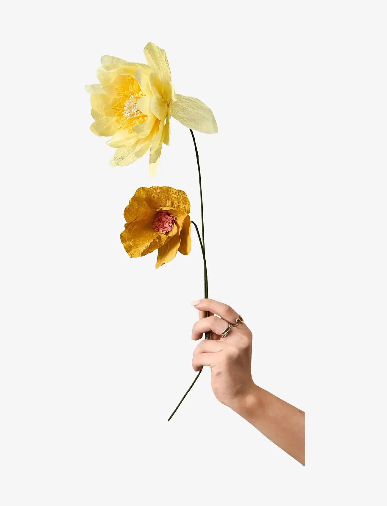 Studio About - PAPER FLOWER - valentinsgaver - yellow - 1