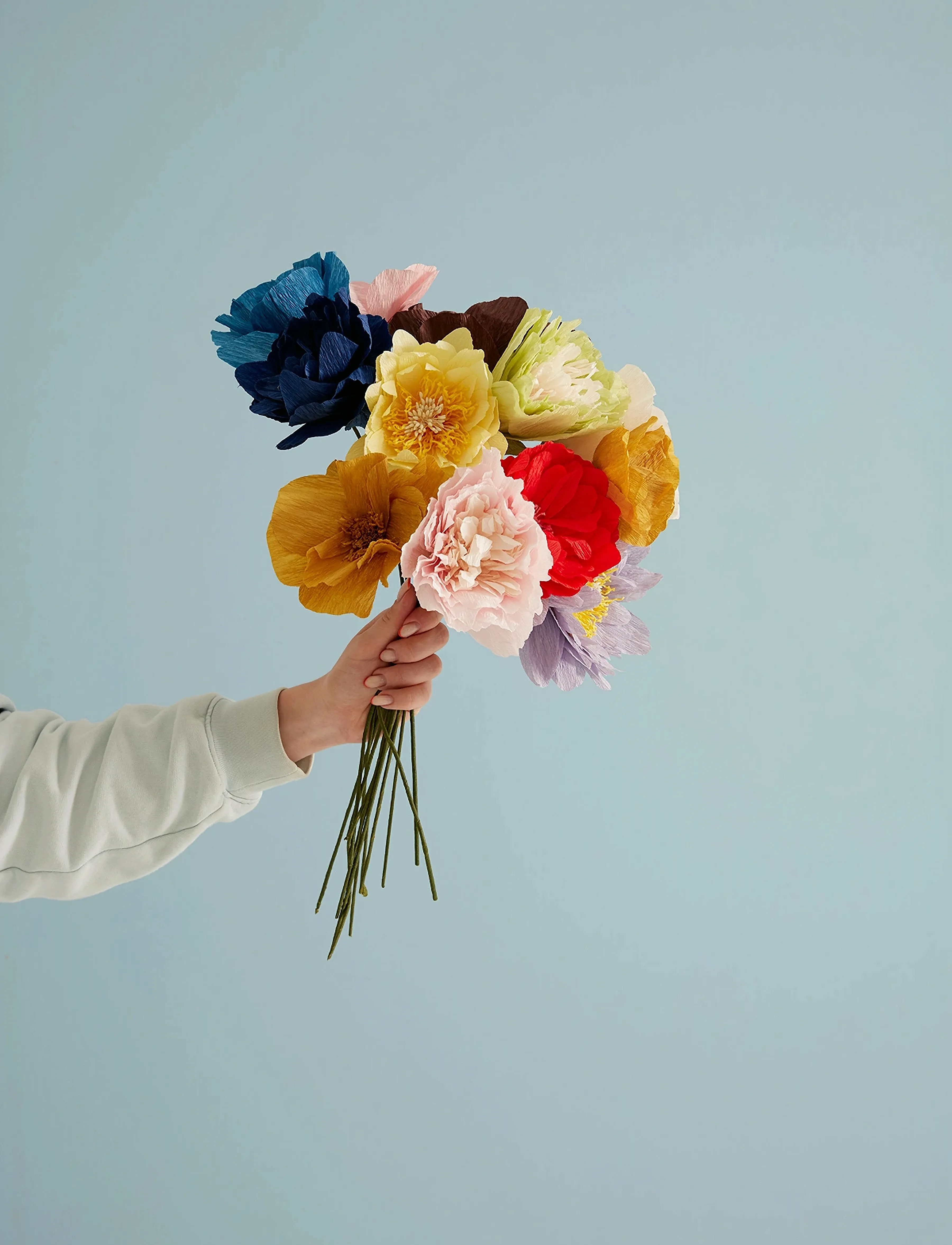Studio About - PAPER FLOWER - die niedrigsten preise - yellow - 4