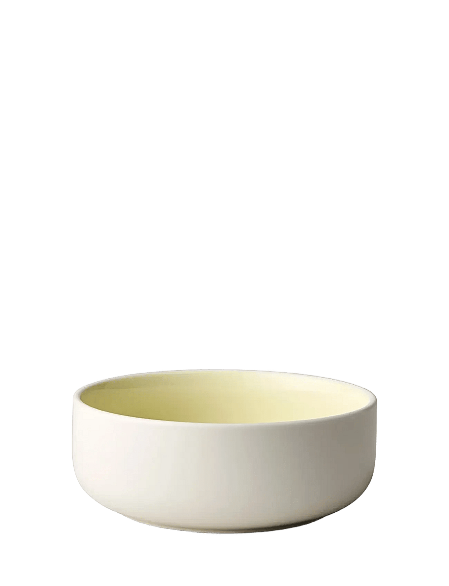 Studio About - CLAYWARE, BRUNCH BOWL, 2 PCS - hommikusöögikausid - ivory/yellow - 0