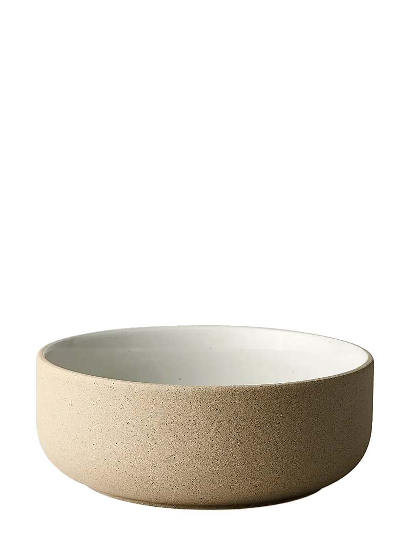 Studio About - CLAYWARE, BRUNCH BOWL, 2 PCS - frukostskålar - sand/grey - 0