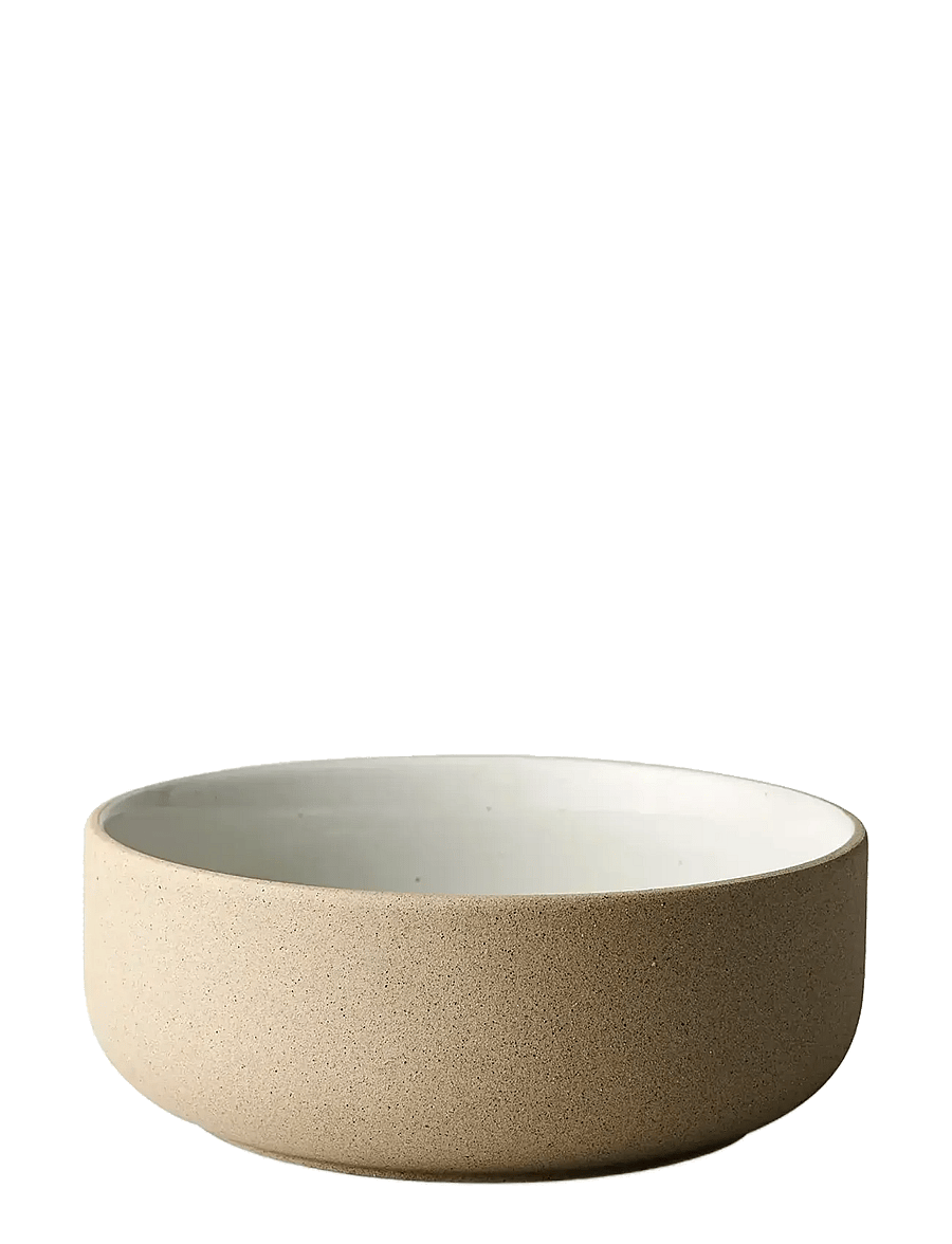 Studio About - CLAYWARE, BRUNCH BOWL, 2 PCS - müslischalen - sand/grey - 0