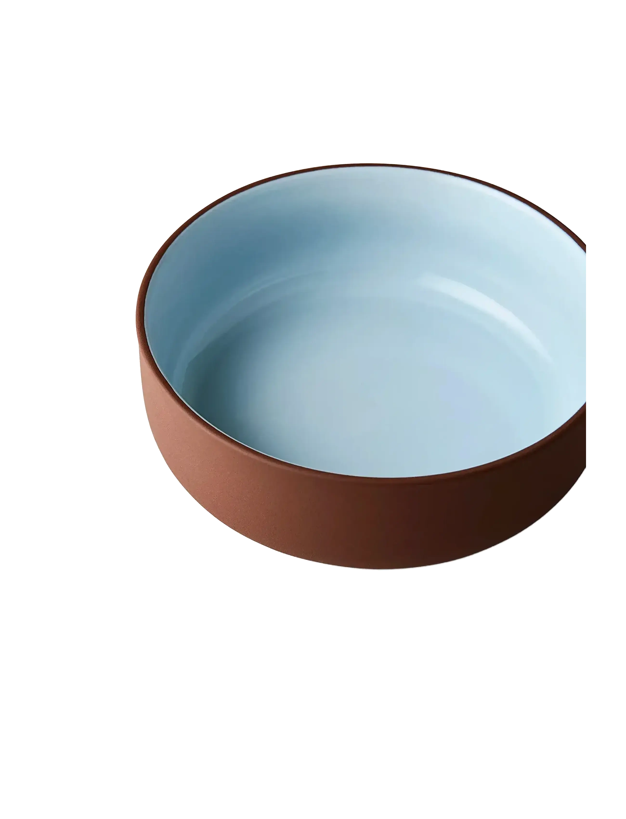 Studio About - CLAYWARE, BRUNCH BOWL, 2 PCS - laveste priser - terracotta/blue - 1