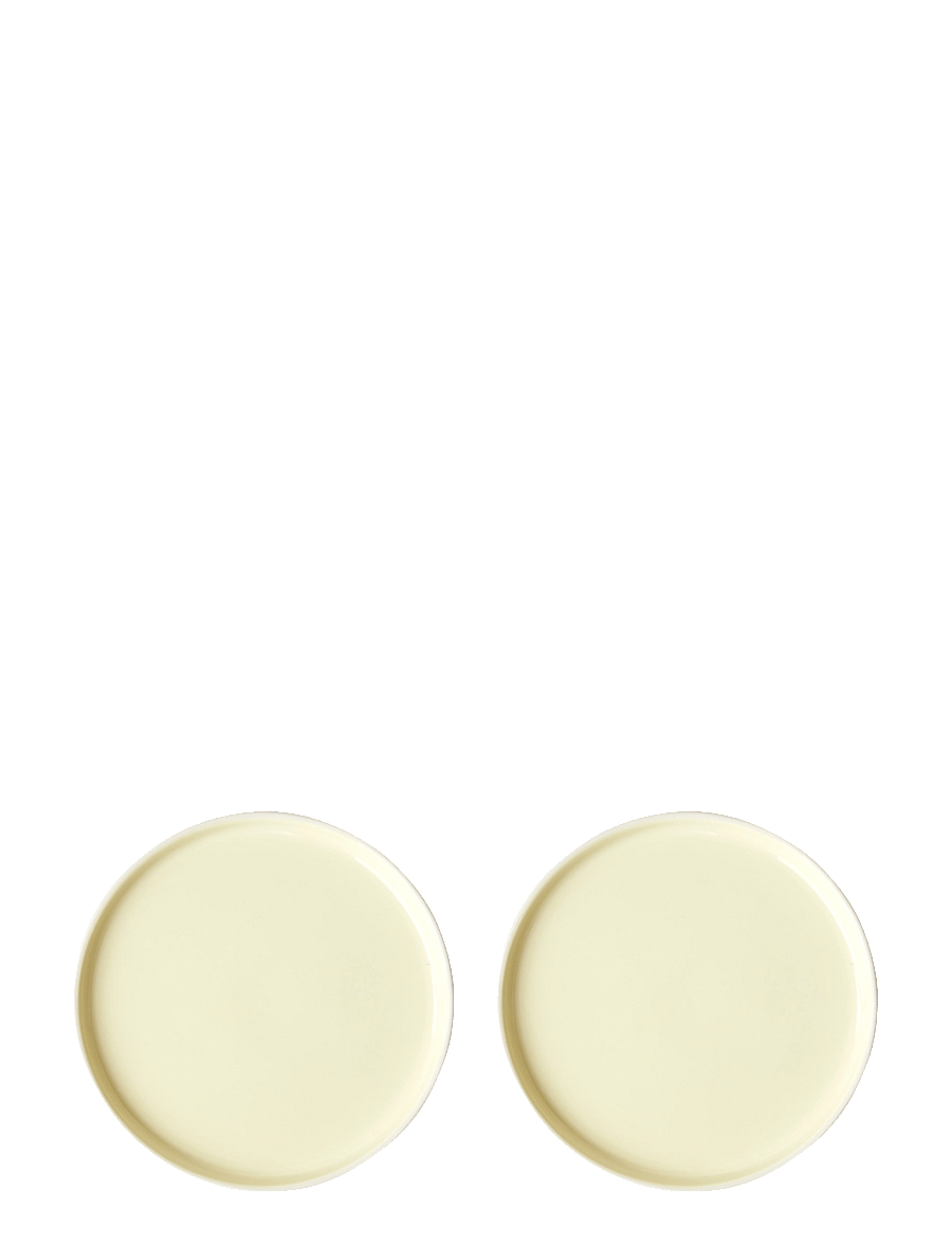 Studio About - PLATE, MEDIUM - frühstücksteller - ivory/yellow - 0