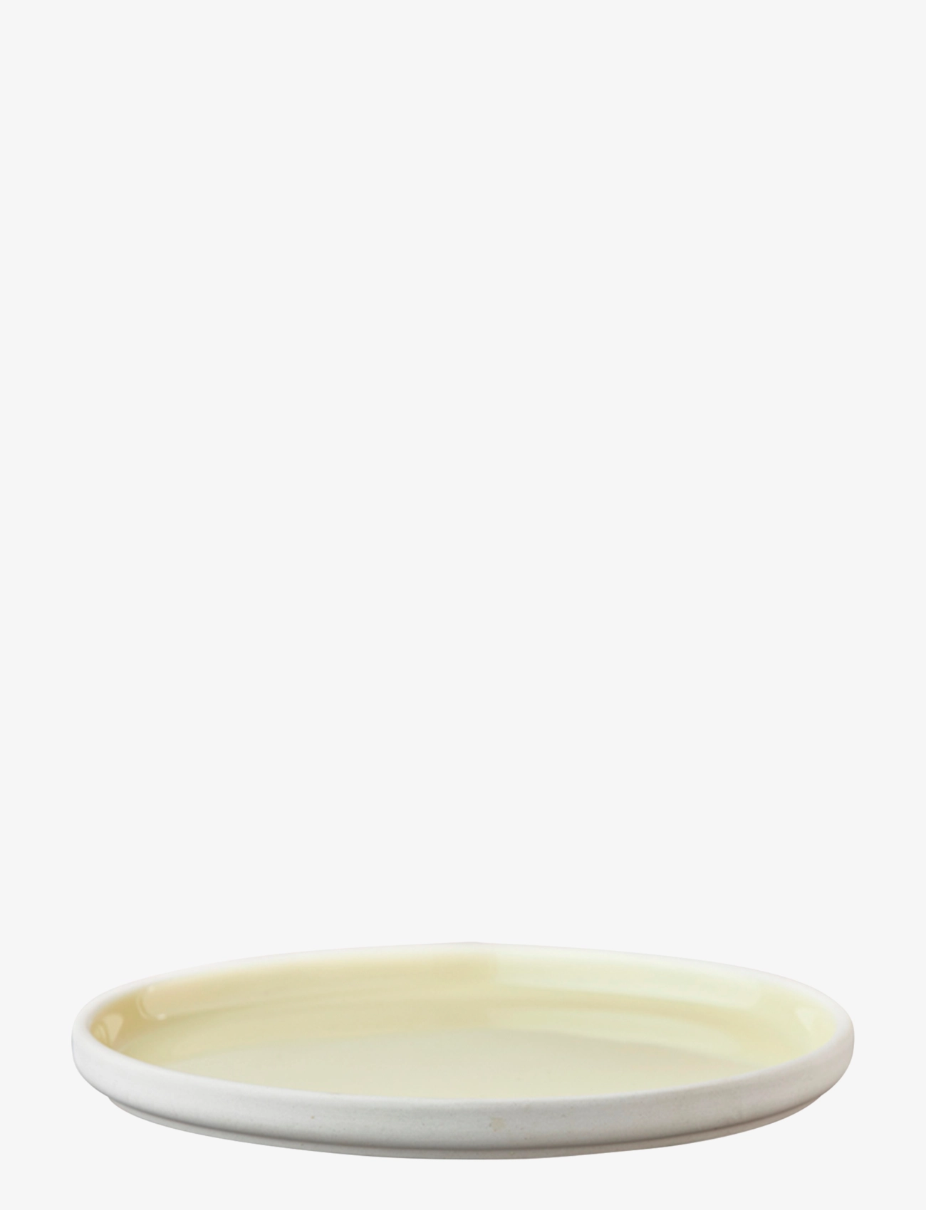 Studio About - PLATE, MEDIUM - frühstücksteller - ivory/yellow - 2