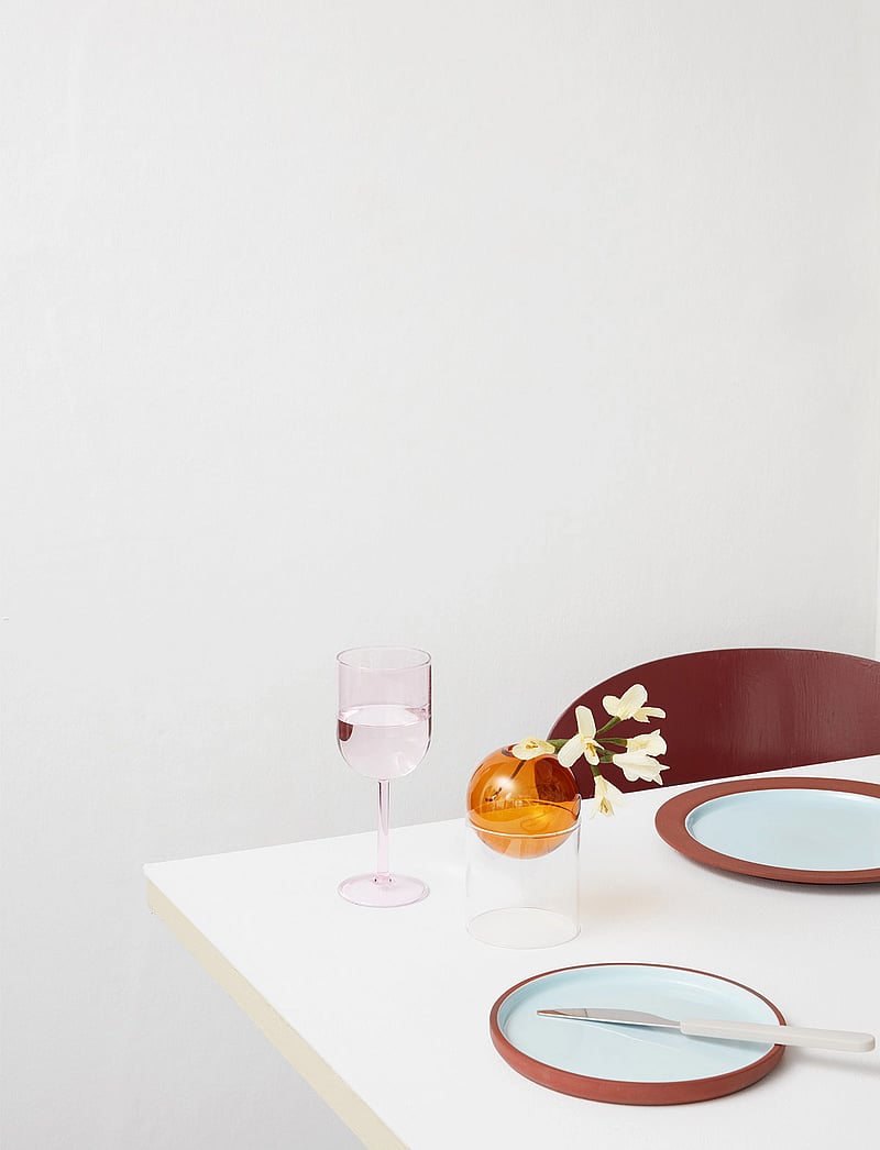 Studio About - PLATE, MEDIUM - geschenke unter 50€ - terracotta/blue - 2