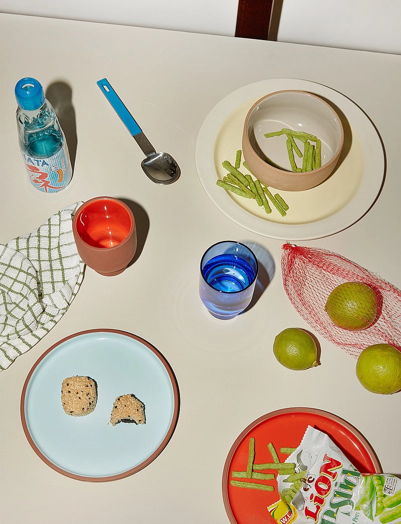 Studio About - PLATE, MEDIUM - geschenke unter 50€ - terracotta/blue - 4