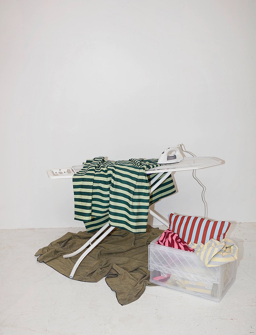 Studio About - THROW, DARK GREEN/ LIGHT GREEN - decken - dark green/ light green - 0