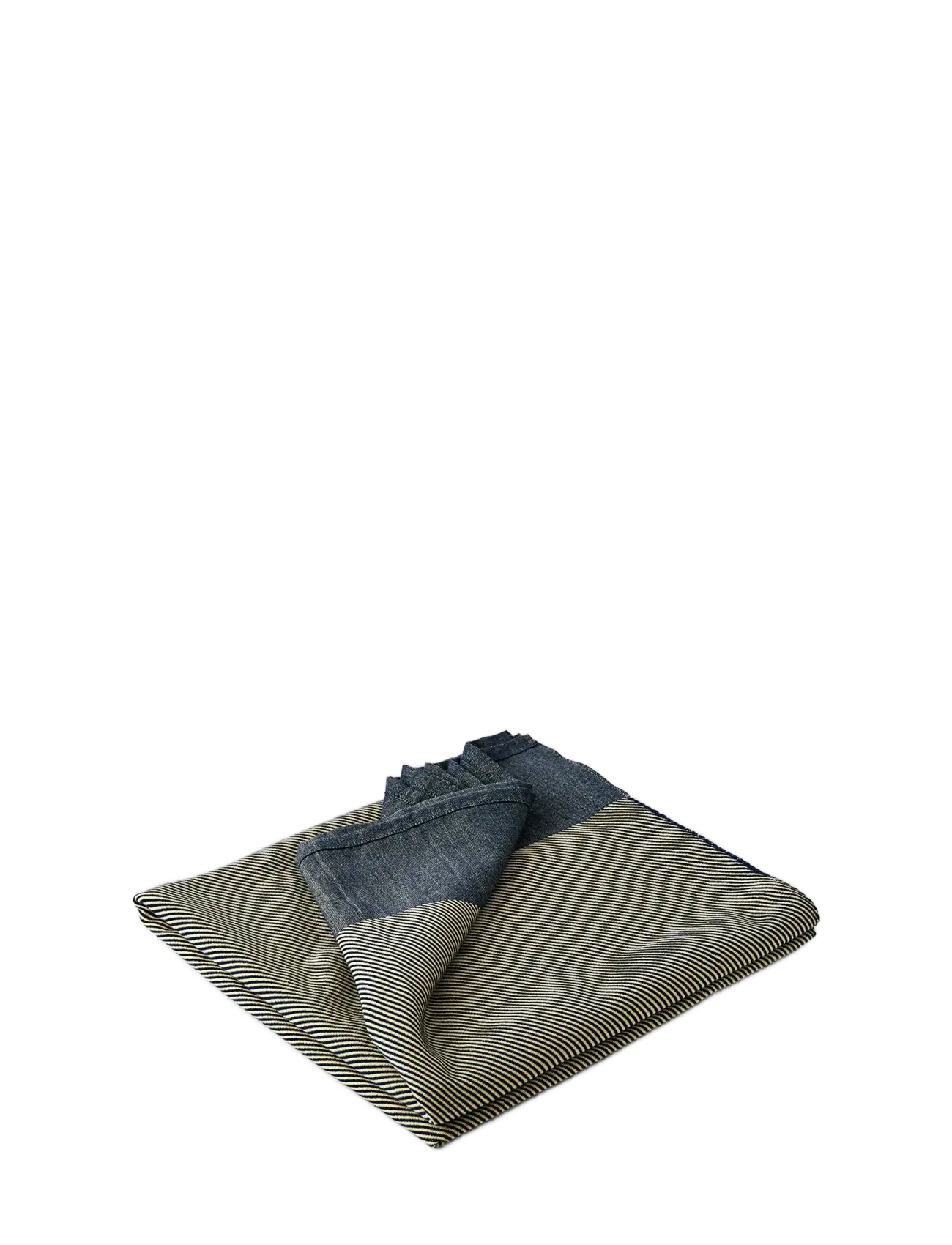 Studio About THROW, YELLOW/DARK BLUE - Blankets & Throws - YELLOW/DARK BLUE / blue